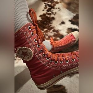 Converse Fold Over High Tops